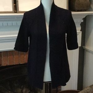 JCrew Navy Knit Cardigan